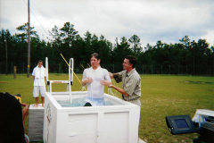 Incarcerated young inmate being baptized – Crestview, Florida