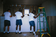 Young inmates helping build Habitat for Humanity house – Florida